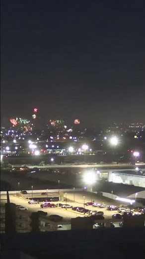 Timelapse shows fireworks across Southern California on Fourth of July