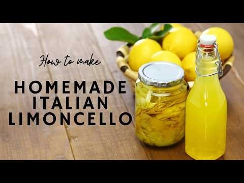 How to Make Authentic Italian Limoncello (Recipe)