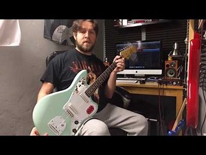 Squier Vintage Modified Jaguar Surf Green Demo Review