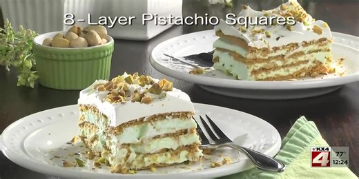Mr. Food – 8 Layer Pistachio Squares - June 27