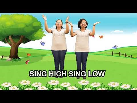 Sing high, Sing low - Jana Alayra - Kid's Action Song - Yogil & Yobin - OTCC Friday School Muscat