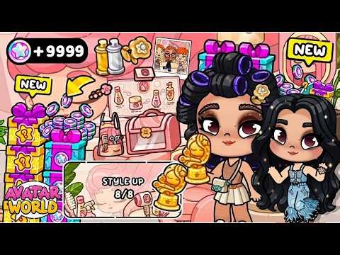 TOUT LES SECRETS DU *NOUVEAU SALON DE COIFFURE* D'AVATAR WORLD ! MISS QUEEN 👑