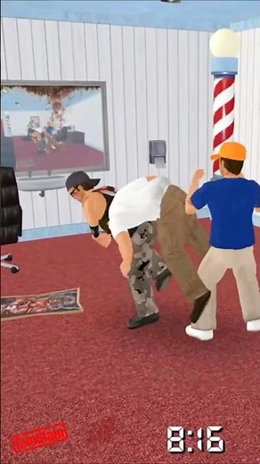AVGN vs Board James vs Rex Viper 💈 Barber Shop Chaos! Who Wins?