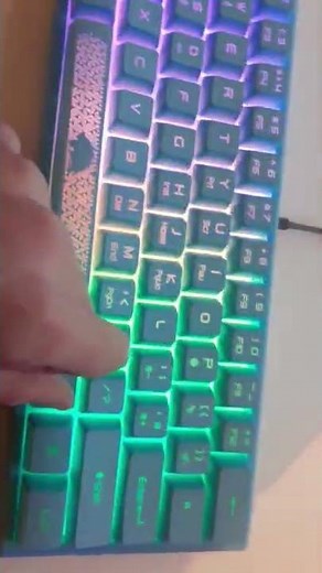 how to change colors on a Ziyoulang k61 rgb keyboard