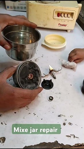 mixe jar repair #mixe#jar#theek