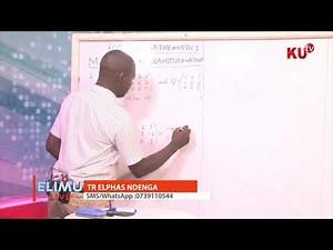 Matrices and Transformation || Form 4 Mathematics || Elimu Live
