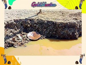 Gold hunter: We discovered that this small pump of water was overflowing with a substantial amount of gold. | Gold Hunter