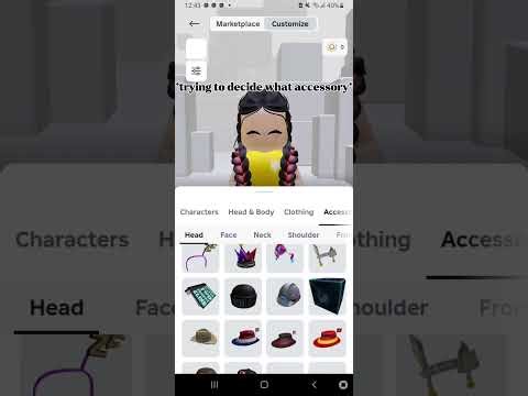 How To Make a Cute Avatar On Roblox!! (No Robux!!!!!)
