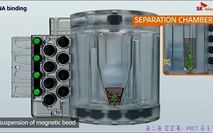 采用气泡进行混合的一体化多重PCR仪