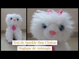 Test de Sparkle Mon Chaton Magique de Animagic