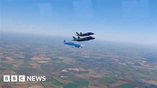 Spitfire flypast marks 90 years since iconic first flight