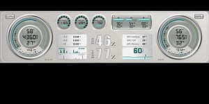AIDA64 Sensor Panel Template: Real-time PC Monitoring Skin (1920x480 Digital Download) - Etsy Australia