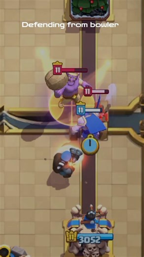 “Bowler push coming hard… 😳But my defense was stronger 💪🔥No damage taken!”