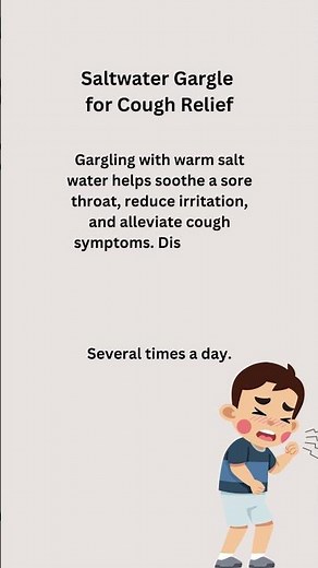 Saltwater Gargle for Cough Relief: Easy and Effective Home Remedy