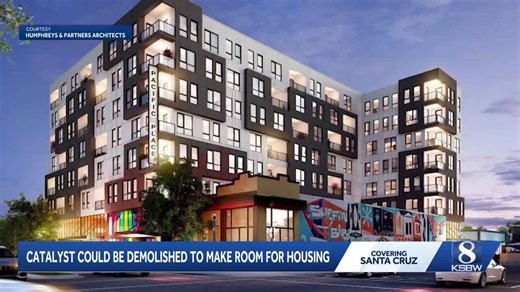 Santa Cruz's The Catalyst may be demolished for new apartment complex