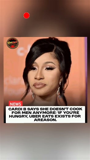Cardi B serving independence, not dinner 🍽️🚫- She can't cook🔥🔥#shorts #cardib #viral #shortsfeed