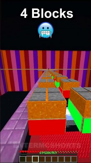 Minecraft 1 Block vs 5 Blocks Squid Game 😰😰😰