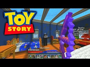 Minecraft TOY STORY CHALLENGE PVP #1 with Vikkstar, BajanCanadian, JeromeASF & Woofless