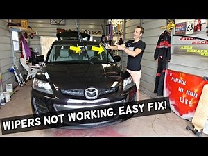 WHY WINDSHIELD WIPERS NOT WORKING.WIPERS WASHER PUMP NOT WORKING ANY CAR