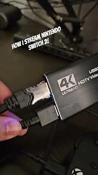 How I stream Nintendo Switch 2! #switch #nintendo #nintendoswitch #switch2 #stream #setup