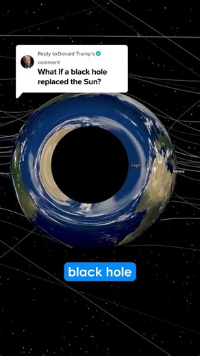 What If the Sun Turned Into a Black Hole?