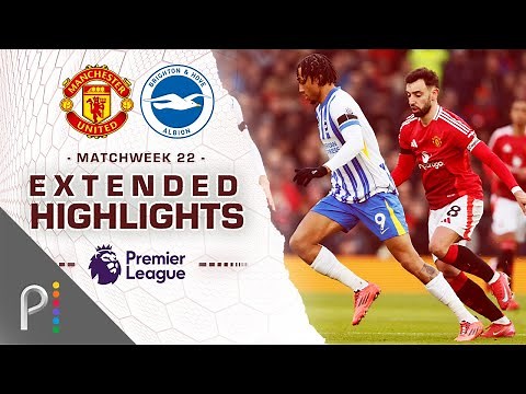 Manchester United v. Brighton | PREMIER LEAGUE HIGHLIGHTS | 1/19/2025 | NBC Sports
