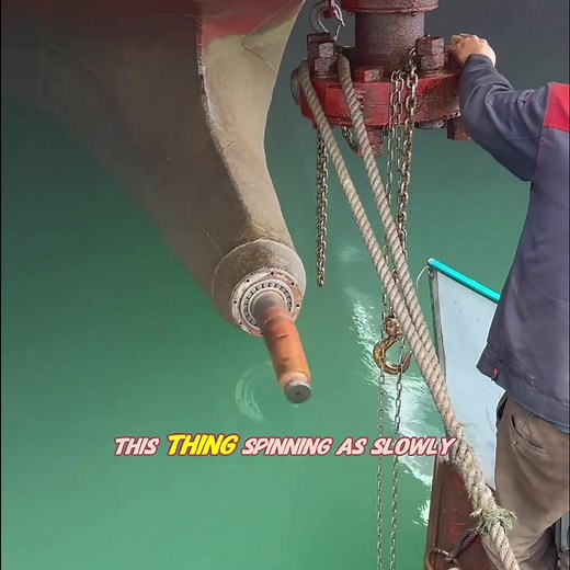 Why Do Ship Propellers Spin So Slowly?