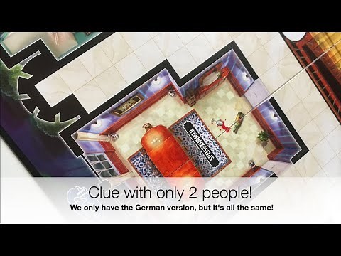 How to Play Clue Boardgame with 2 Players