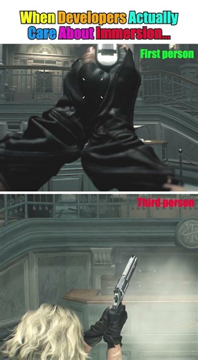 When Developers Actually Care About Immersion... #ResidentEvilRequiem #ResidentEvil9 #RE9