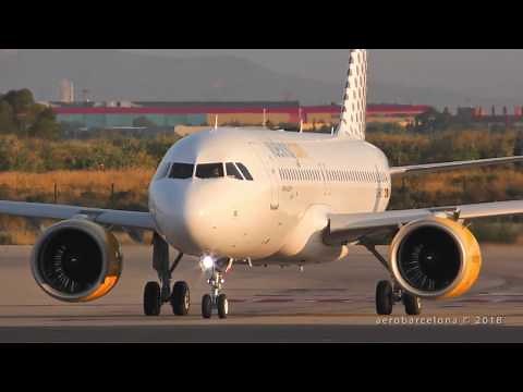 [FULL HD] Vueling Airlines FIRST A320 NEO Barcelona-El Prat