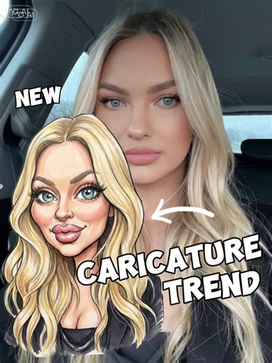 Aww #caricature #cartoon #filter #trending #CapCut