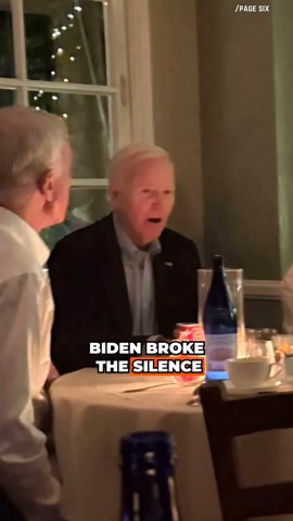 Ailing Joe Biden steps out while Jill leads conversation