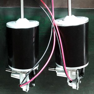 [Hot Item] Double Shaft Worm Gear Motor 12V Encoder Micro Motor