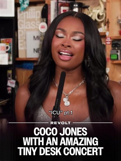 Coco Jones Shines in her Tiny Desk Concert Performance
