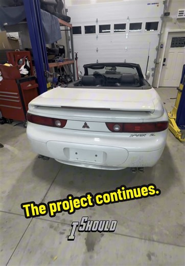 Progress on Mitsubishi 3000GT Spyder Rebuild