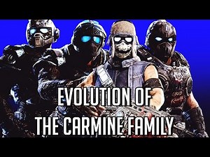 Evolution of The Carmine Family | Gears of War 1-4 (2006-2016) | HD