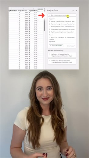 Kat: Chief Excel Officer | Analyze Data Tool ⚒️ #excel #exceltips #corporate #workhacks | Instagram