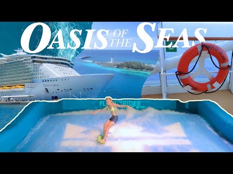 summer sailing on OASIS OF THE SEAS ~ flowrider, ports & sea days ☀️