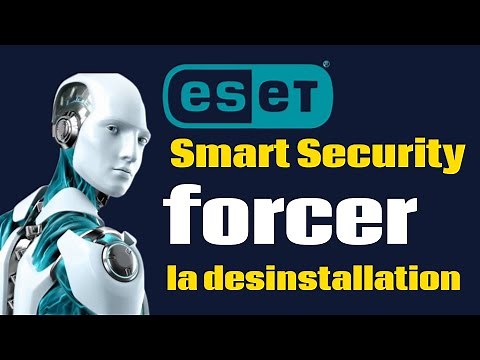 forcer désinstallation eset internet security