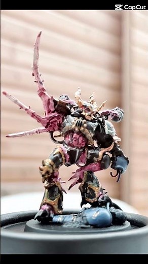 My First Flesh Paint Job! 😅🎨 | New Painter Tries Chaos Space Marine Flesh