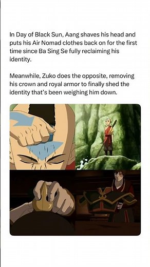 Aang And Zuko Day Of Black Sun Parallel