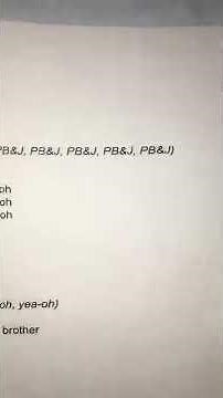 PB&J Otter Theme Song Lyrics