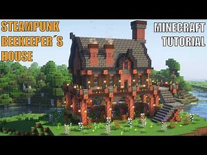 Minecraft Steampunk Beekeeper House Tutorial | Step-by-Step Build Guide