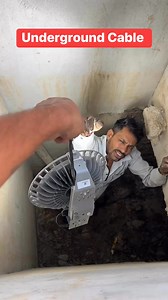 658K views · 6.9K reactions | Underground Cable Installation Work #electrician #reels #wiring #Cable #electrical #electric | Tusiya Tech | Facebook