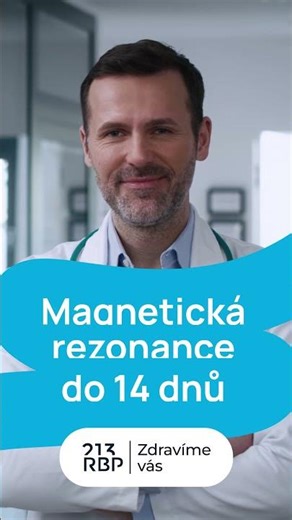 V RBP vám zajistíme magnetickou rezonanci do 14 dnů!