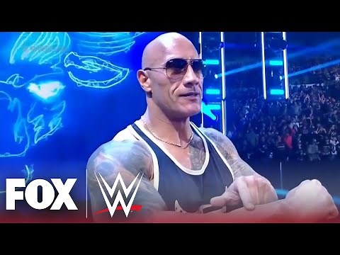The Rock Surprise Return Entrance: WWE Day 1 | WWE on FOX