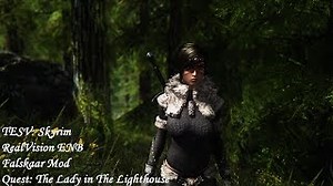 TESV Skyrim RealVision ENB Falskaar Mod Quest The Lady in The Lighthouse