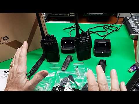 TRRS# 1807 - Retevis RT21 Two way Radio System