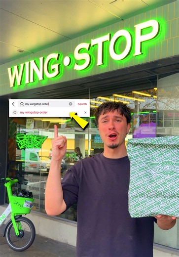 Trying My Wingstop Order Trend! 😨 #wingstop #fastfood #myorder #foodreview