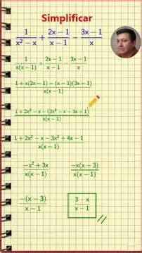 ¡El truco definitivo para SIMPLIFICAR FRACCIONES ALGEBRAICAS! 🧮
